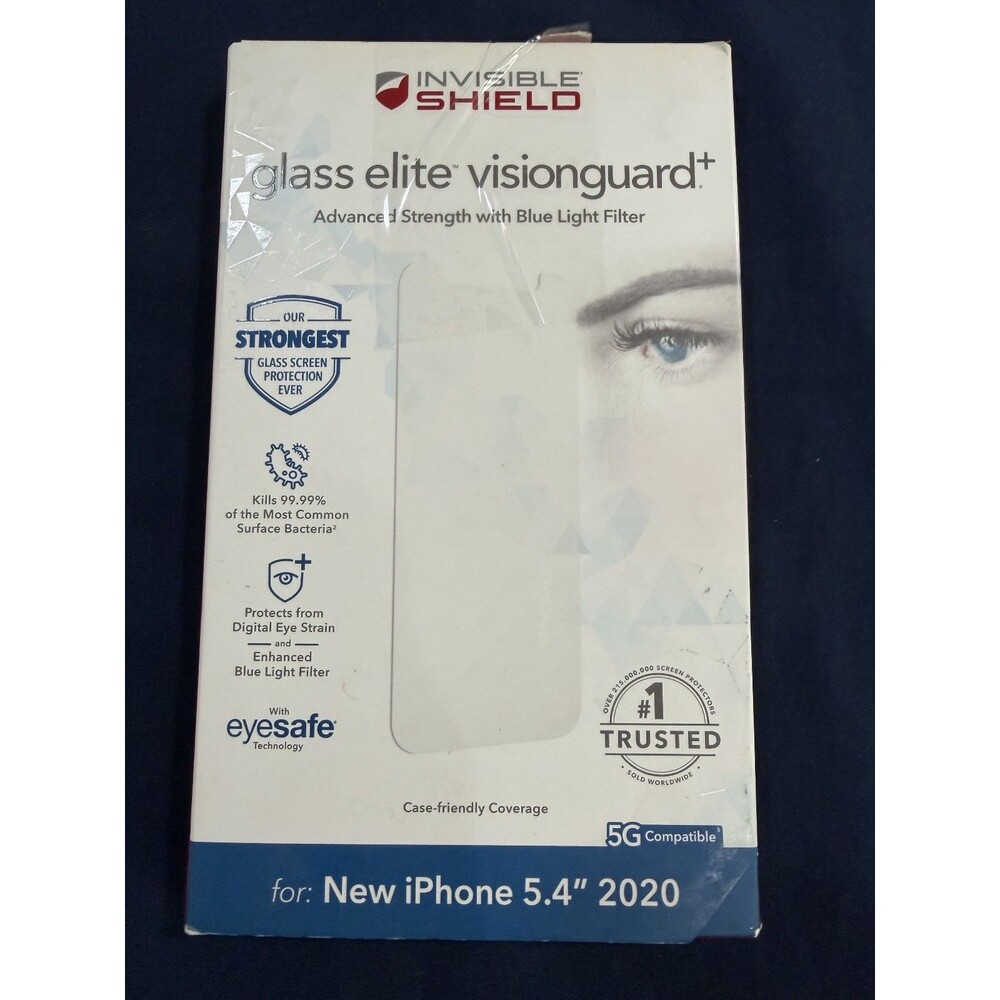 ZAGG InvisibleShield Glass Elite VisionGuard+ Screen Protector -iPhone 12 Mini